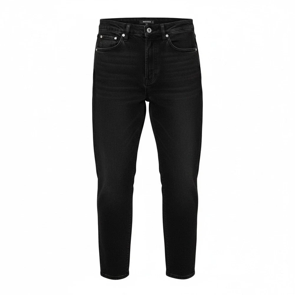 NEW Missguided Women's Riot‎ High Waisted Mom Jeans Size Tall 4 Black